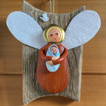 ANGELO MATERNO, pannello handmade, decorazione da parete, infanti, evento nascita, icone