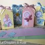 Scatoline Porta Confetti Segnaposto Nascita Battesimo Babyshower 