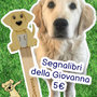 Segnalibro cane personalizzato, idea regalo personalizzato, gadget canile, raccolta fondi canile