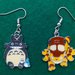 Orecchini pendenti Totoro Studio Ghibli 