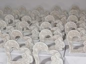 Cuore Sacra Famiglia 11x11 in polvere di marmo 