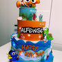 Torta scenografica Nemo e Dory con Luci