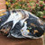 GATTA TRICOLORE, dipinto su pietra, acrilico su pietra naturale, gatto, tigrato