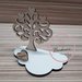 Base per bomboniere con albero in legno personalizzabile