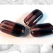 20 Perle in vetro bicolore - 24 x 13 x 7 mm - Colore: Lotto Misto