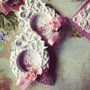 Gessetti Cornice con fiocco Pasqua Shabby Chic idea Regalo cornici