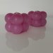 x2 Mini Bubble 37 gr color rosa profumo fragola