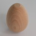 Uovo in legno per rammendo calzini cm 8