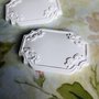 Gessetti profumati Segnaposto Targhetta Vintage Shabby Chic bomboniere 