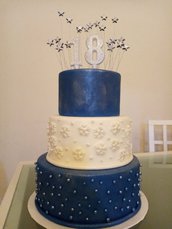 Torta blu royal 