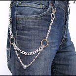 Generic Catena punk per portafoglio e pantaloni, accessorio