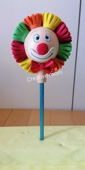 matita decorata clown