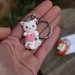 Portachiavi cagnolino e gattino - simpatici portachiavi - fimo handmade personalizzabile