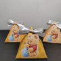 Scatolina porta confetti segnaposto festa compleanno Winnie the Pooh fiocco decorazione baby scatola scatoline 