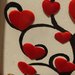Quadretto a tema "coppia di innamorati" realizzato a mano con gomma EVA