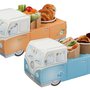 Vassoio box contenitore food Cino party festa bimbi forma ape car, auto