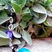 Collana "Violet" con pietre Agata effetto "catena"