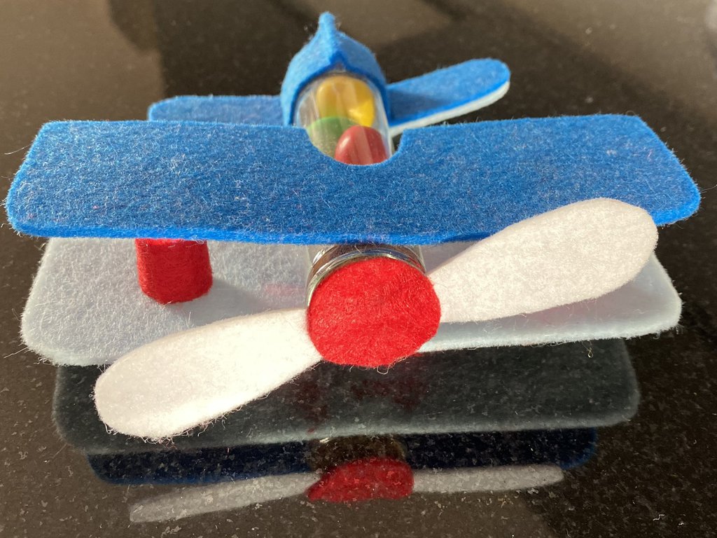 Gemelli A Forma Di Aeroplano In Rame Pressofuso - Regalo Uomo Elegante E Originale