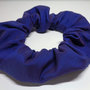 Scrunch per capelli in tessuto Blue per donna (1 pezzo) - Solano Creazioni©
