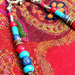 Collana "Mala 2" con perline nepalesi