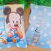Patatine personalizzate 1 anno compleanno regalino fine festa tema Mickey Mouse Baby