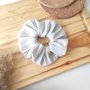 Scrunchie Bianco Ghiaccio Lurex - Glitteriny