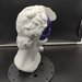 Statua David (Michelangelo) skull, teschio