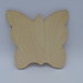 Sagoma in legno forma farfalla cm 7 x 6