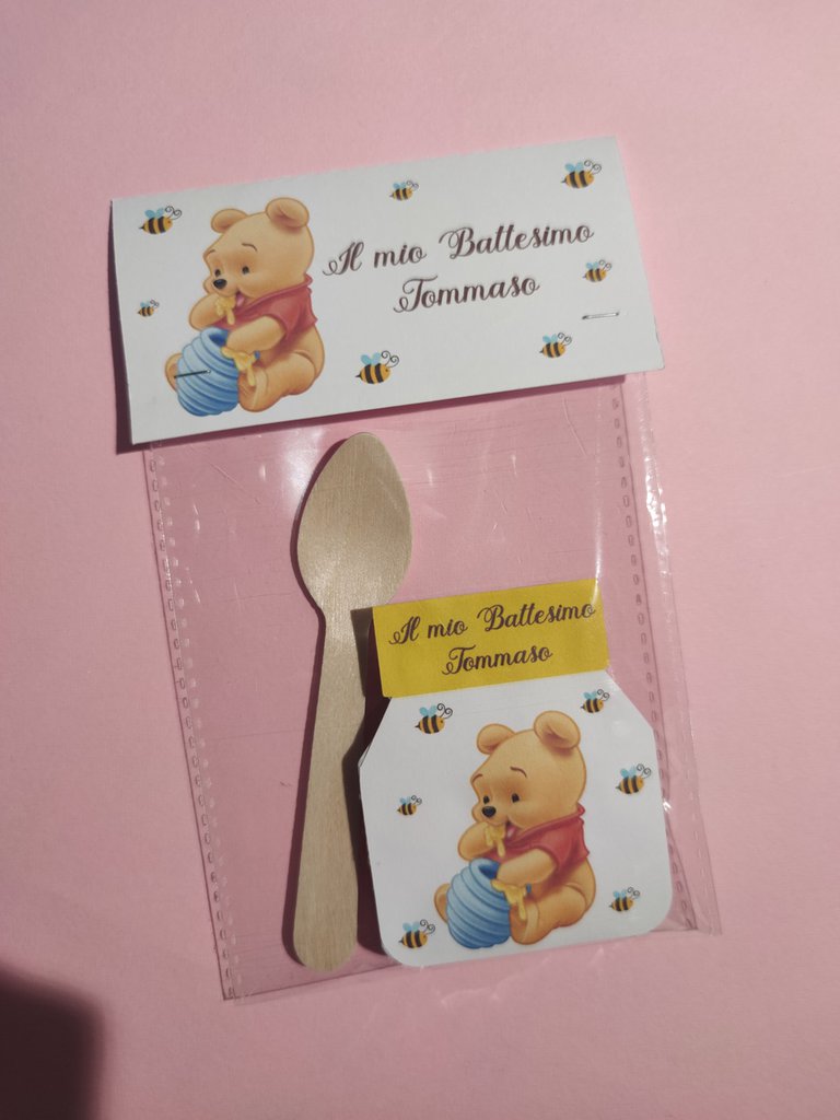 Vasetto barattolino Nutella Minnie compleanno omaggio fine festa segnaposto  cucchiaio principessa Aurora