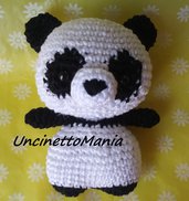 Panda amigurumi cotone pupazzetto 