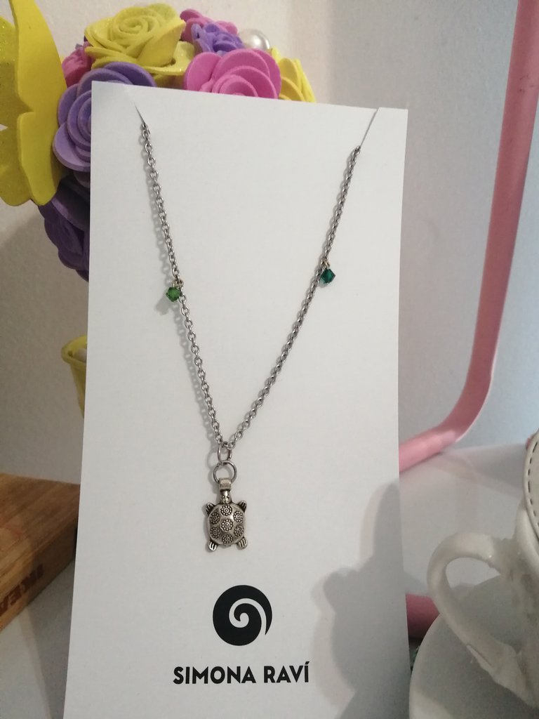 Collana Con Tartaruga Pendente - Life Jewellery
