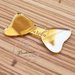 Bomboniera segnaposto papillon farfallino personalizzabile plexiglass oro