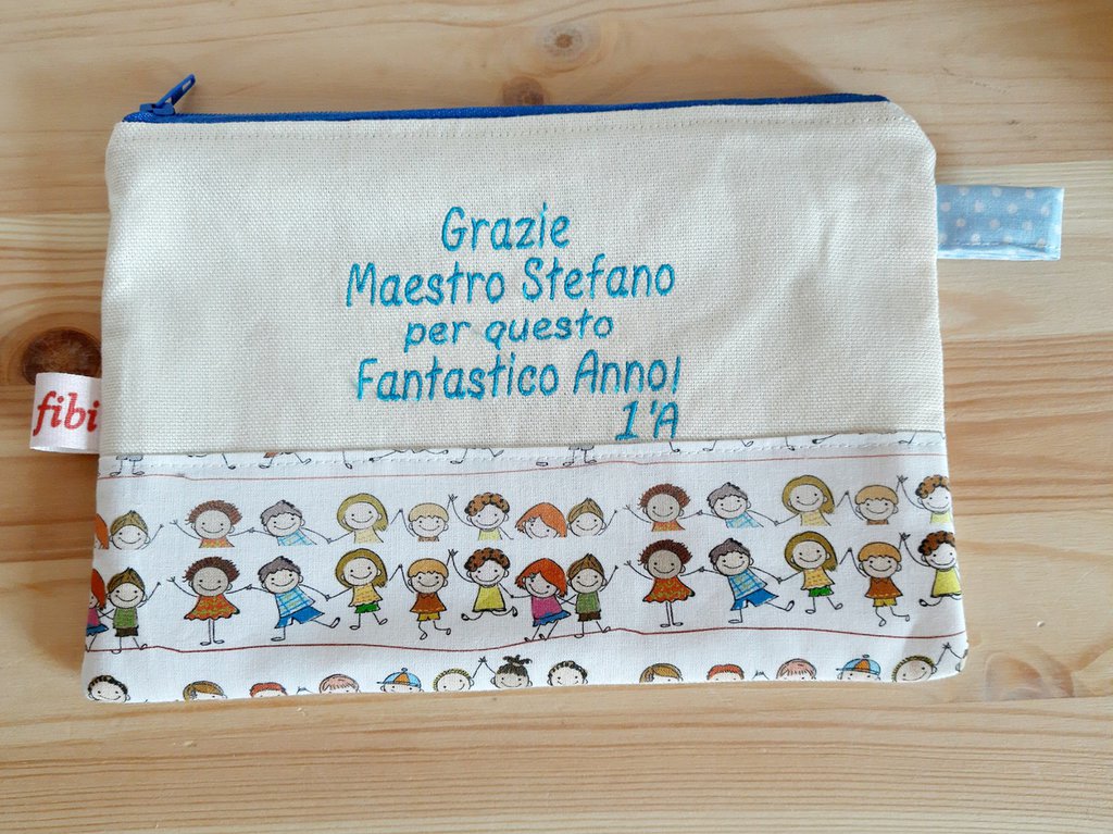 Pochette/astuccio maestra fine anno scolastico - Bambini - Per l'a... | su