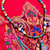 Collana in stile nepalese con pendente "Mala" a goccia