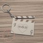 Bomboniera segnaposto ciack ciak tema film cinema hollywood personalizzabile