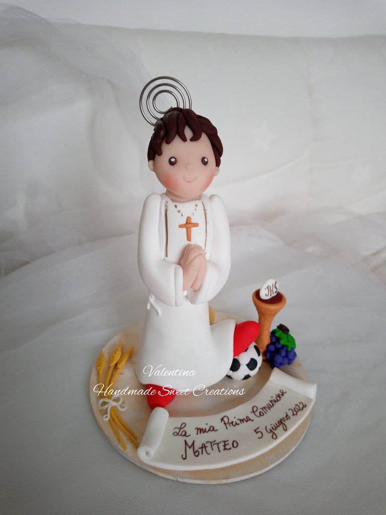 Maylea - Torta scenografica comunione a tema ⚽ Calcio ⚽in