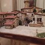 Presepe artistico artigianale cm 100 x 150 x 70