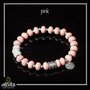 PINK  - BRACCIALI REVES FATTI SU MISURA CON PIETRE NATURALI E COMPONENTI IN ARGENTO925,ACCIAIO 316L E METALLO