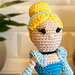 Principessa Cenerentola - Amigurumi all'uncinetto