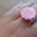 anello cookie rosa