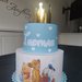 Torta Simba paperino Winnie Pooh cartoncino corona personaggi gesta cartoni animati compleanno battesimo 
