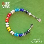 CAPRI - BRACCIALI REVES FATTI SU MISURA CON PIETRE NATURALI E COMPONENTI IN ARGENTO925,ACCIAIO 316L E METALLO