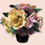 bouquet fiori di peonie anemoni e ortensie 