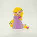 Bambolina ispirata alla principessa Rapunzel, 11.5 x 6 cm