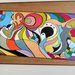 Quadro in legno dipinto con colori acrilici 