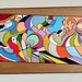 Quadro in legno dipinto con colori acrilici 