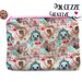 Pochette Borsello wet bag chiusura zip -catlover - gatto - cornici - idrorepellente Assorbenti lavabili, pochette, portatrucchi