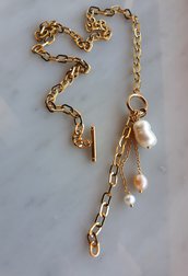 catena oro e perle
