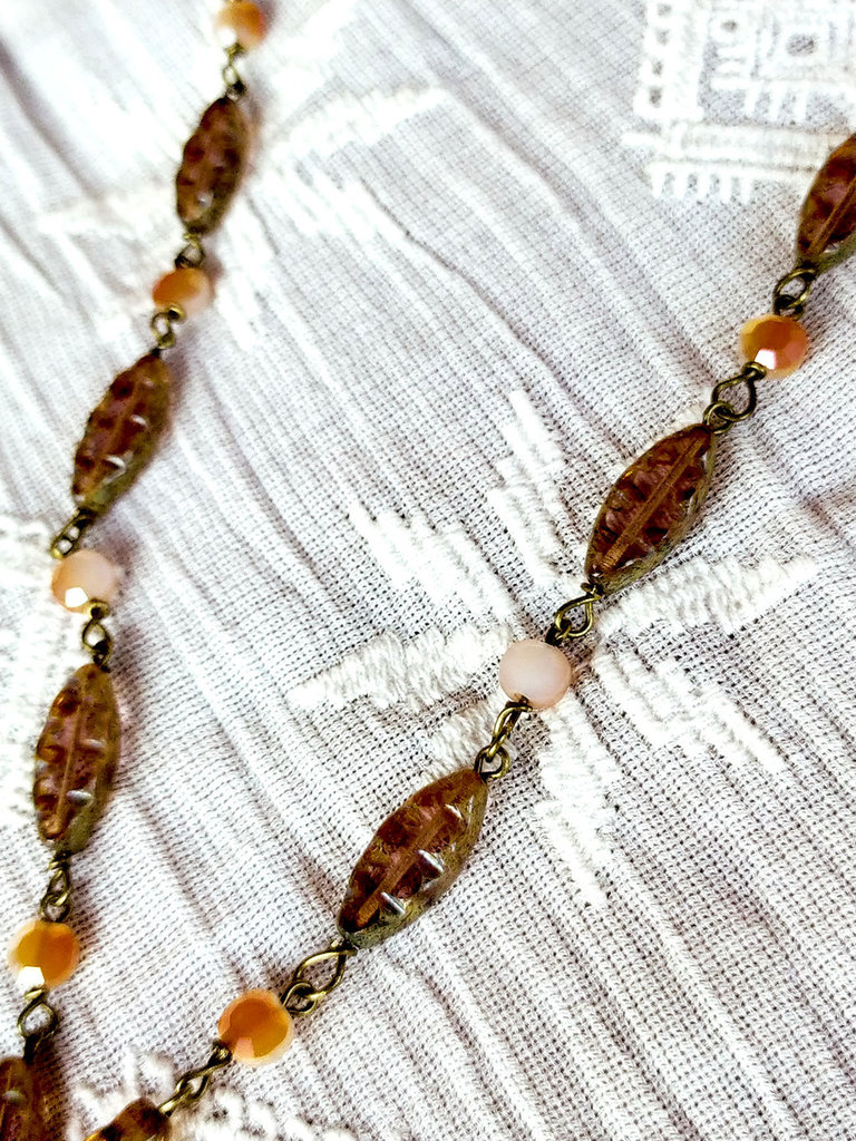 Orecchini Pendenti A Leva In Argento Tibetano | Tema Foglia | Fatti A Mano | UK | Drop Lunghi