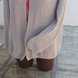 Jawbreaker Moonstone Cardigan Donna – Nero/Bianco, Vestibilità Regular, Stile Rock E Gothic